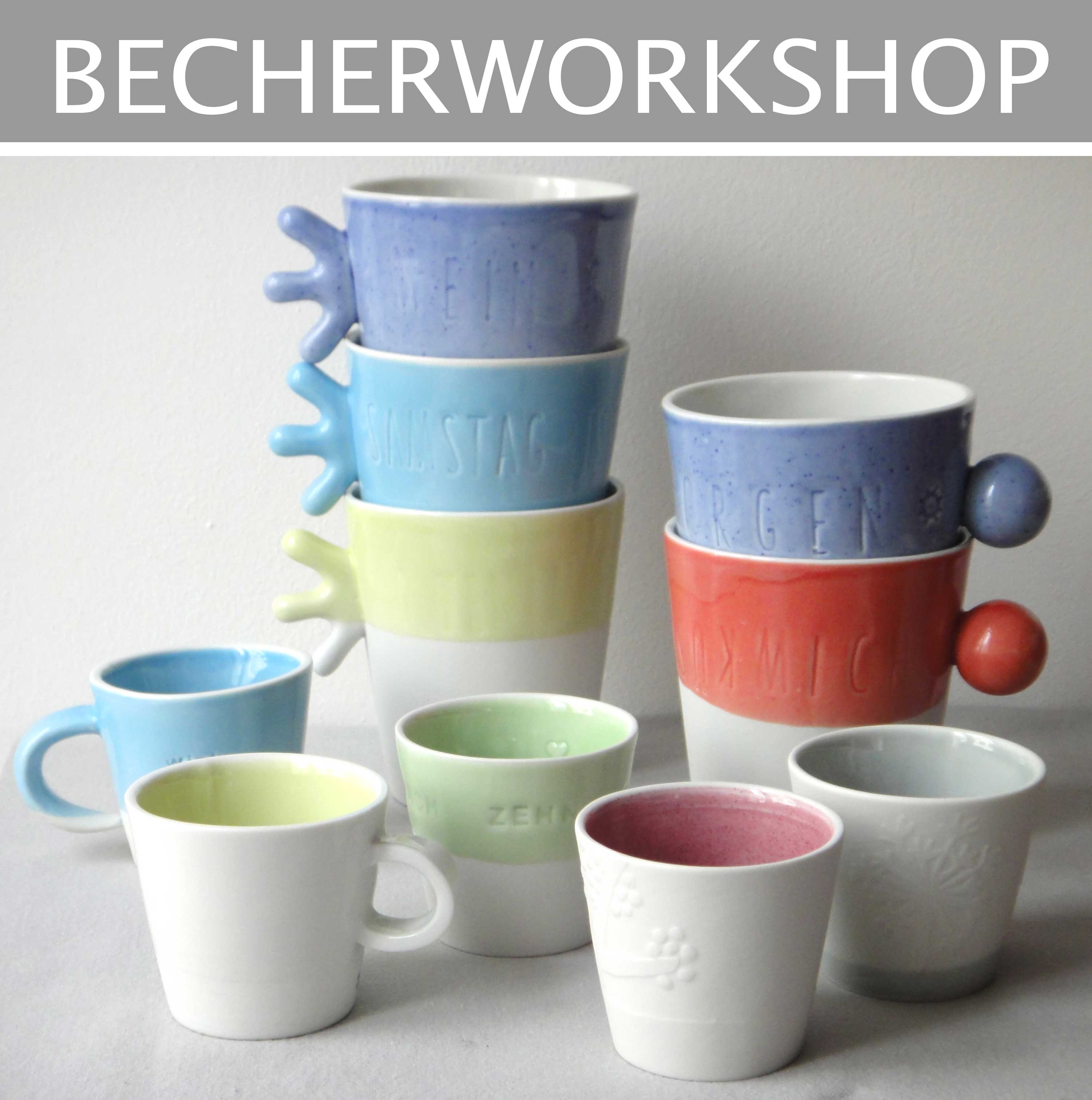 Haigl�ck Becherworkshop mit Karin Sehnert